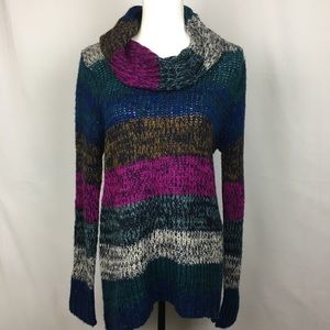 Studio JP XL long sleeve cowl neck sweater